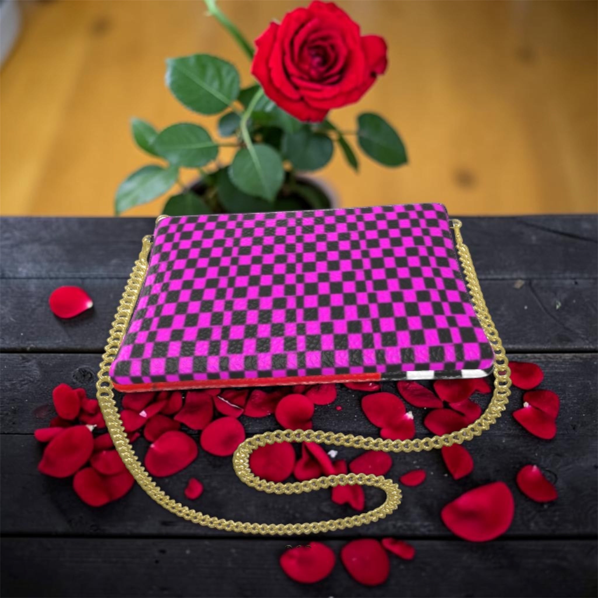 Vol IV — The Rose Gambit (Clutch Crossbody)