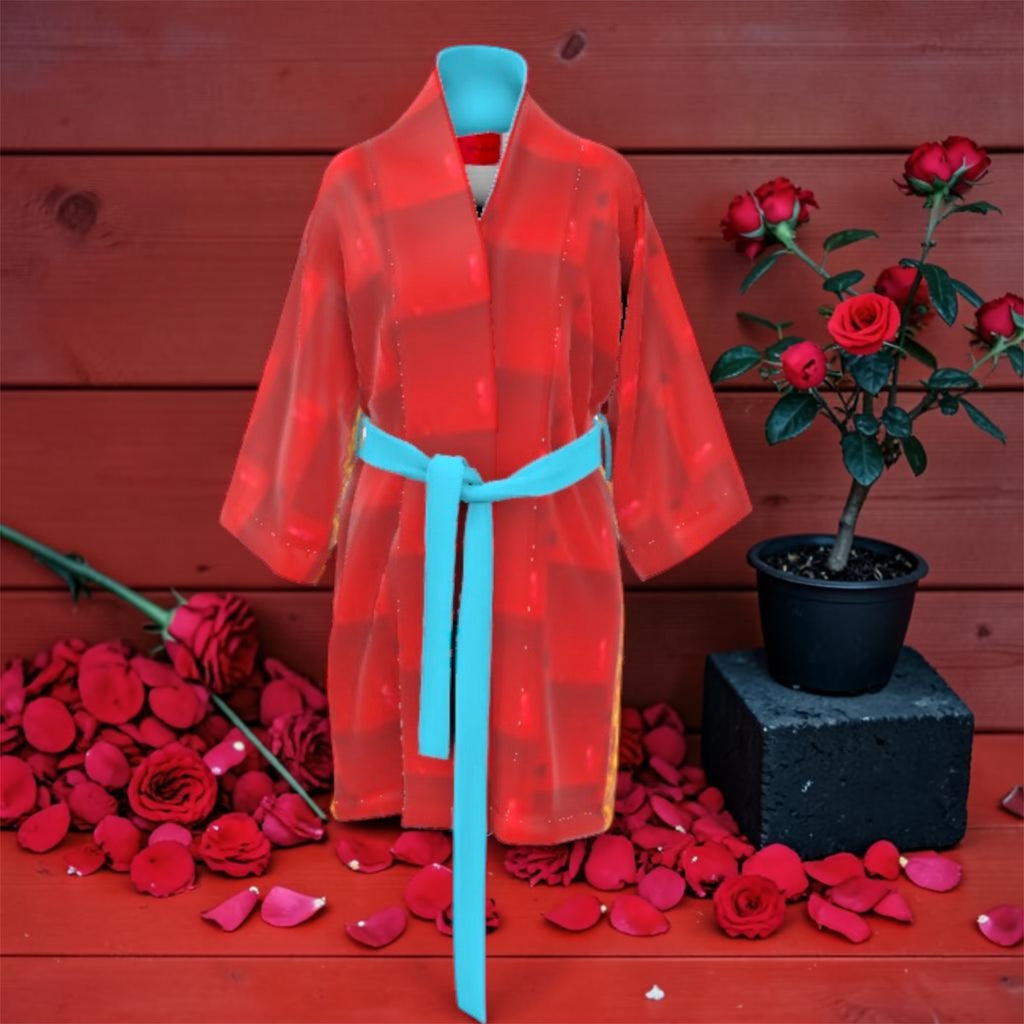 The Golden Wrap Kimono