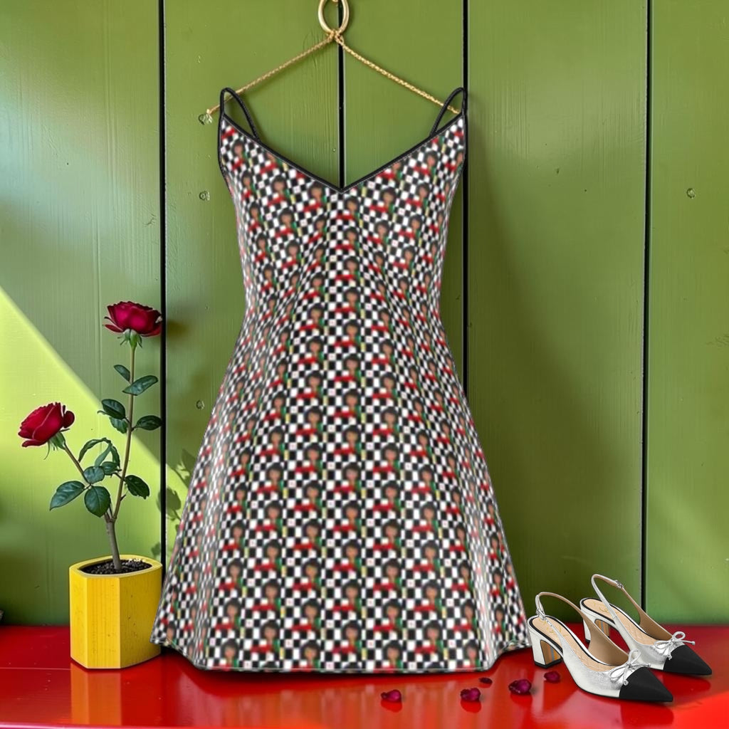 Paris Italy Fairytale Silk Dress