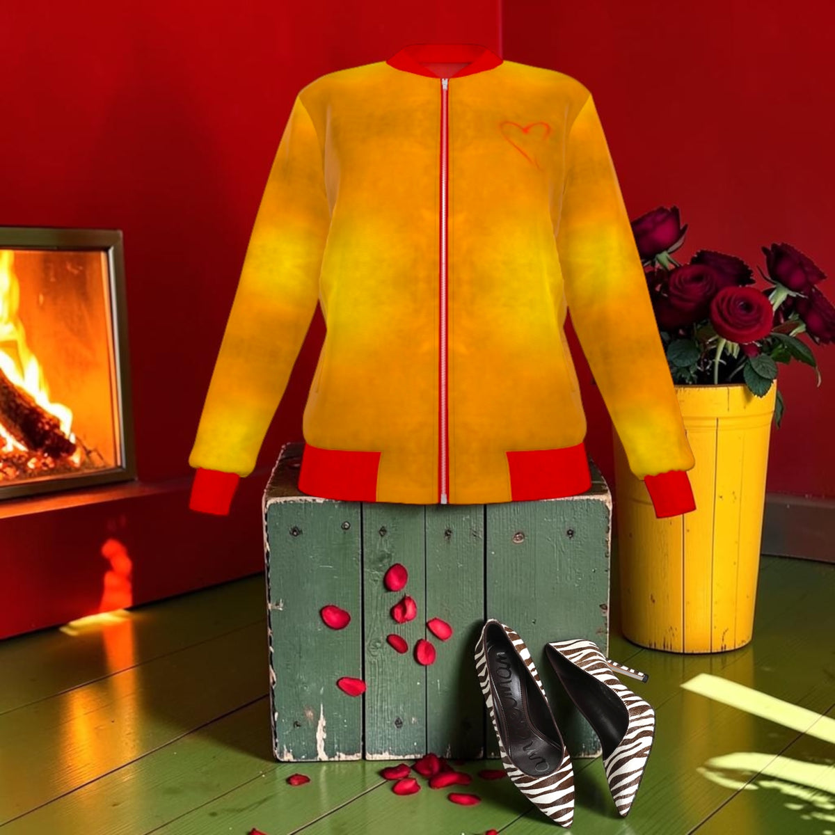 The Gilded Alter Ego Reversible Silk Jacket