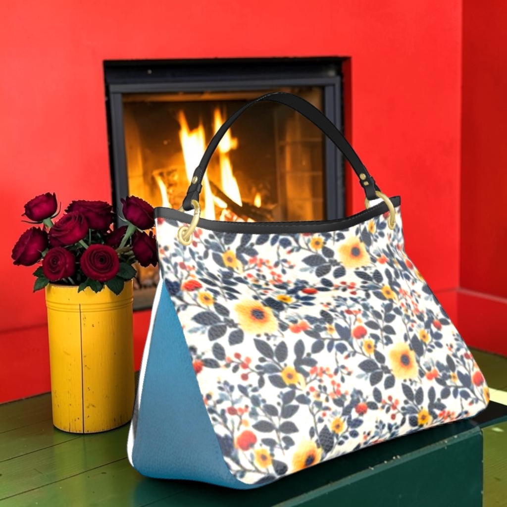 The Blue Bloom Shoulder Bag