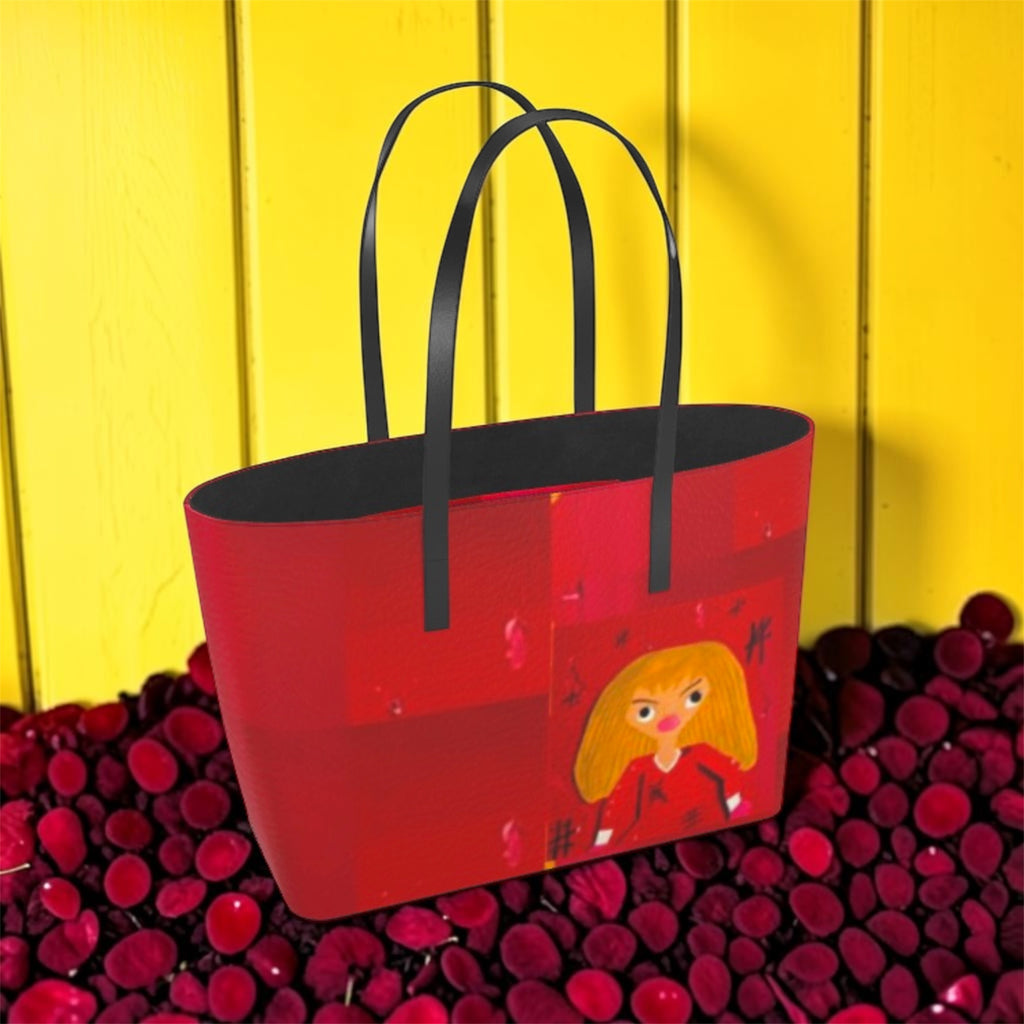 Image 2: Vol IV — The Golden Divide Tote, back view — Golden Expression Art Limited Edition