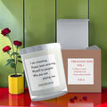 The Sovereign Calm Candle with The ICONIC Edit Vol I gift box — Lime Basil Mandarin soy candle — Golden Expression Art