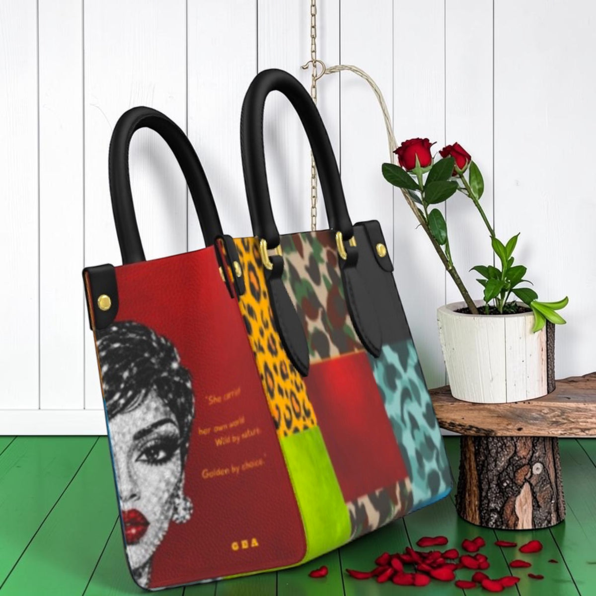 The Patchwork Muse Satchel Tote