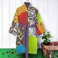 The Mosaic Instinct Silk Robe