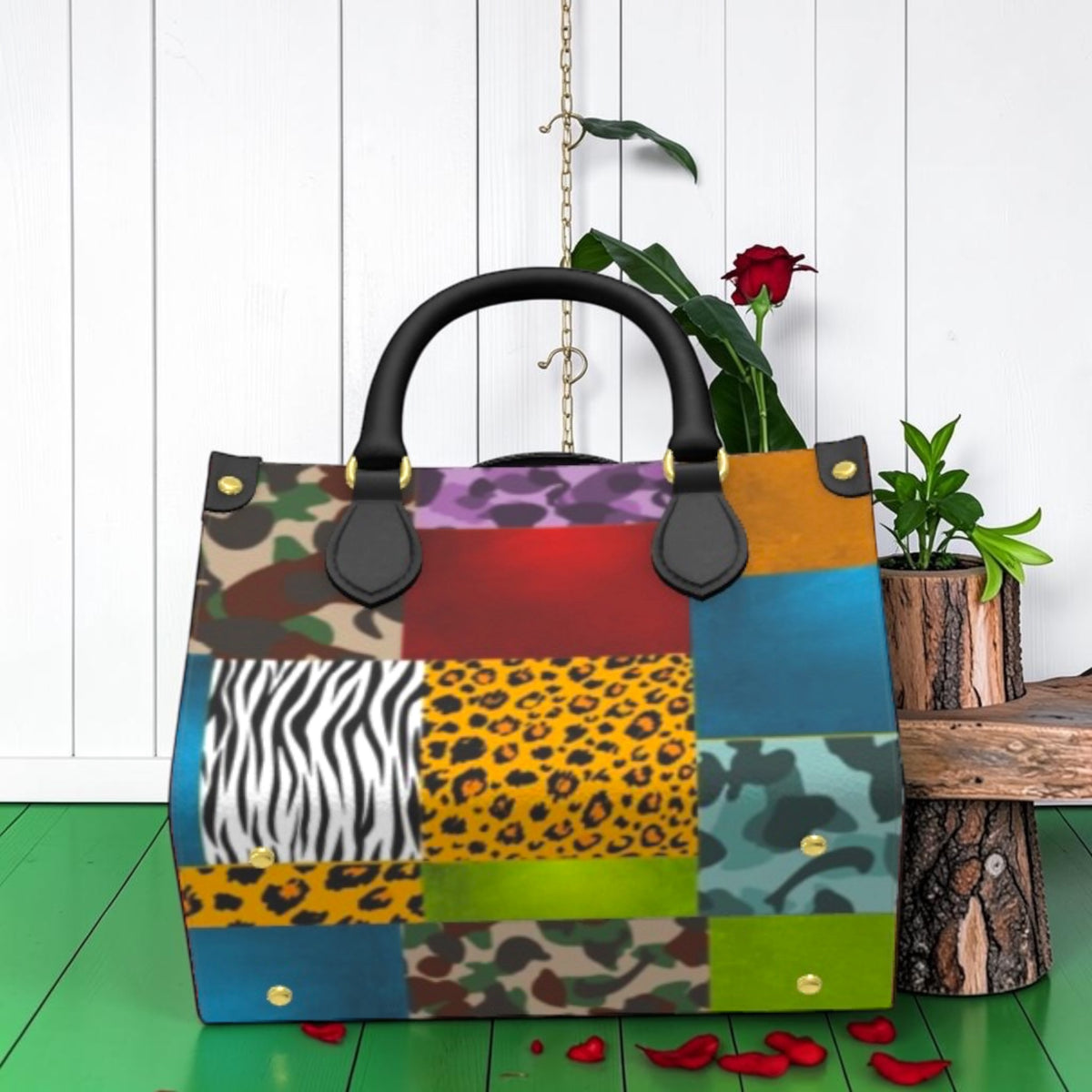 The Patchwork Muse Satchel Tote