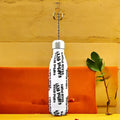 The Karma Bites Collector’s Water Bottle in stainless steel with Karma Bites artwork