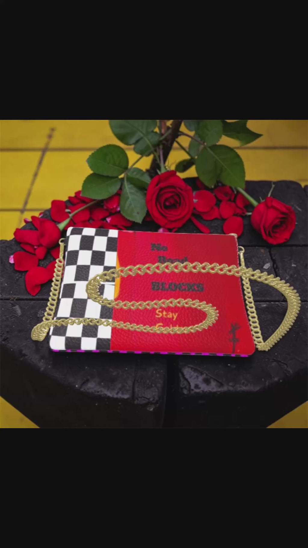 Vol IV — The Rose Gambit (Clutch Crossbody)